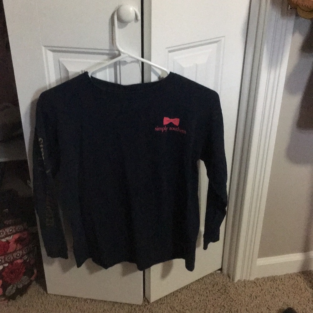 simply southern long sleeve tee
